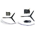 1.2GHz AV VTX Transmitter VRX Receiver 9CH 1060~1380 1-1.2-1.3G 1G3 1G3SE For Long Rang Drone